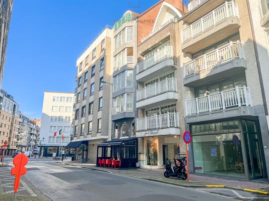 Duplex appartement in een kleinere residentie in het centrum van Knokke