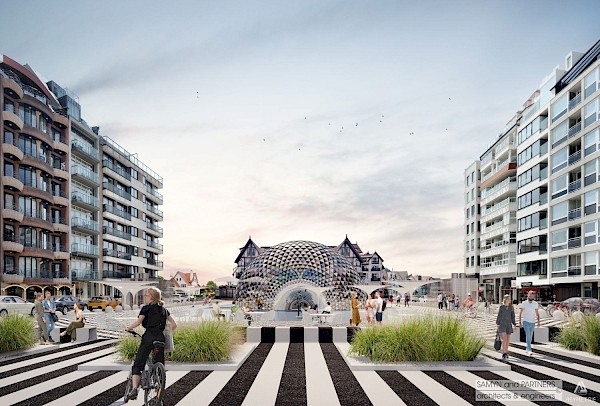 Ruime en zeer centraal gelegen gesloten garagebox onder het Albertplein.