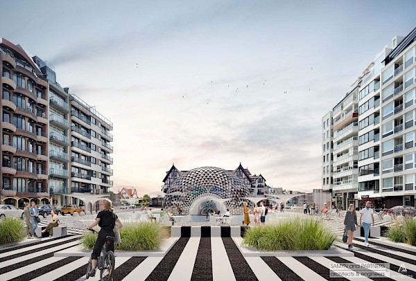 Ruime en zeer centraal gelegen gesloten garagebox onder het Albertplein.