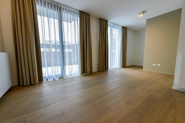 Mooie assistentiewoning  met zuidgericht terras gelegen vlakbij het centrum van Knokke en het Zegemeer