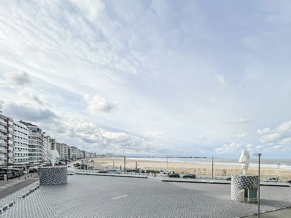 Appartement orienté sud-ouest avec VUE SUR MER situé sur la place Rubens.